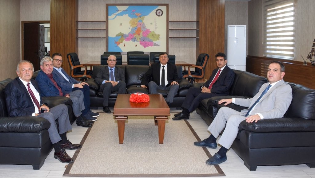 İL EMNİYET MÜDÜRÜMÜZ SN. ŞÜKRÜ YAMAN'A HAYIRLI OLSUN ZİYARETİNDE BULUNDUK
